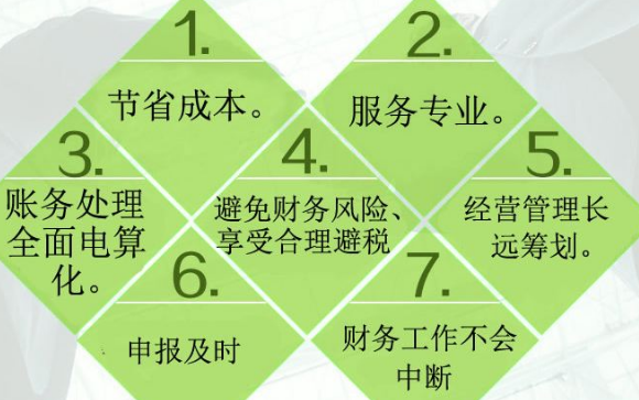 南昌代理記賬業務范圍